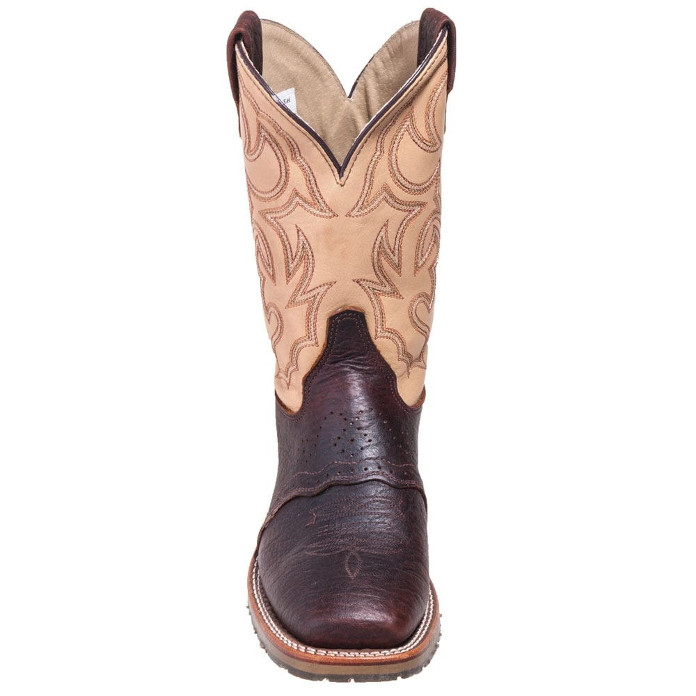 Double H Boots: Men's DH4305 USA-Made Square Toe 11-Inch Cowboy Boots - Image 6