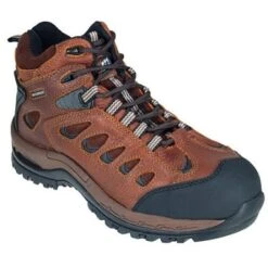 Nautilus Boots: Men's N9546 Steel Toe Waterproof EH Brown Work Boots