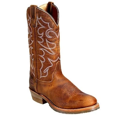 Double H Boots: Men's USA-Made DH1552 Brown Cowboy Boots - Image 7