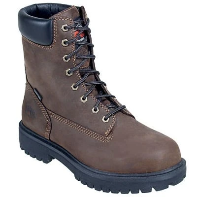 Timberland PRO Boots: Men's Brown Oiled Full-Grain 38022 Waterproof Insulated 6" Work Boots - Image 7