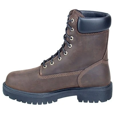 Timberland PRO Boots: Men's Brown Oiled Full-Grain 38022 Waterproof Insulated 6" Work Boots - Image 3
