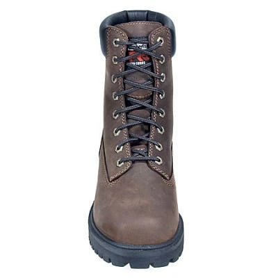 Timberland PRO Boots: Men's Brown Oiled Full-Grain 38022 Waterproof Insulated 6" Work Boots - Image 2