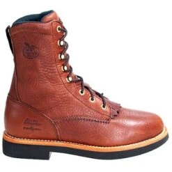 Georgia Boots: Men's Slip-Resistant Lacer Work Boots G7014