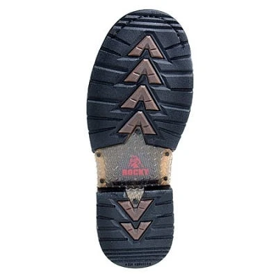 Rocky Boots: Men's 6693 Waterproof Steel Toe 8-Inch Work Boots - Image 4