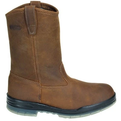 Wolverine Boots: Men's 3367 Insulated Waterproof Brown Wellington Boots