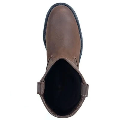 Wolverine Boots: Men's 4707 Brown Steel Toe EH SR Wellington Boots - Image 2