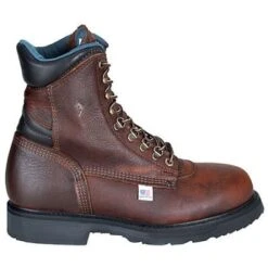 Carolina Boots: Men's Grizzly Steel Toe EH 1809 USA-Made Work Boots