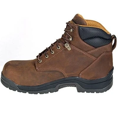 Carolina Boots: Men's Brown Waterproof CA5020 EH Leather Work Boots - Image 5