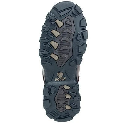 Rocky Boots: Men's Brown Steel Toe WP Insulated Rebel Work Boots 6486 - Image 4