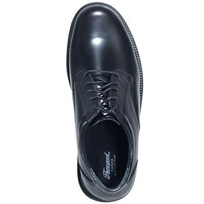 Thorogood Shoes: Men's Black High Shine 834-6041 Academy Oxford Shoes - Image 6