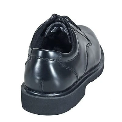 Thorogood Shoes: Men's Black High Shine 834-6041 Academy Oxford Shoes - Image 5