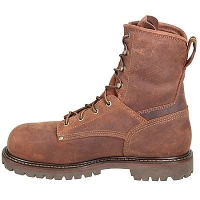 Carolina Boots: Men's Tan Insulated CA9028 Waterproof Work Boots - Image 3