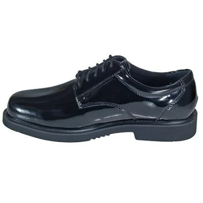 Thorogood Shoes: Men's 831-6031 Black High Gloss Academy Oxford Shoes - Image 3