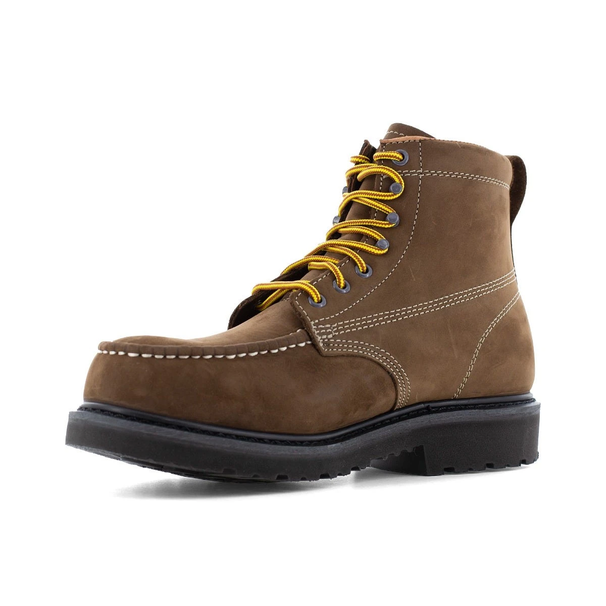 Iron Age Boot: Men's IA5066 Brown Composite Toe 6" Solidifier Work Boot - Image 4