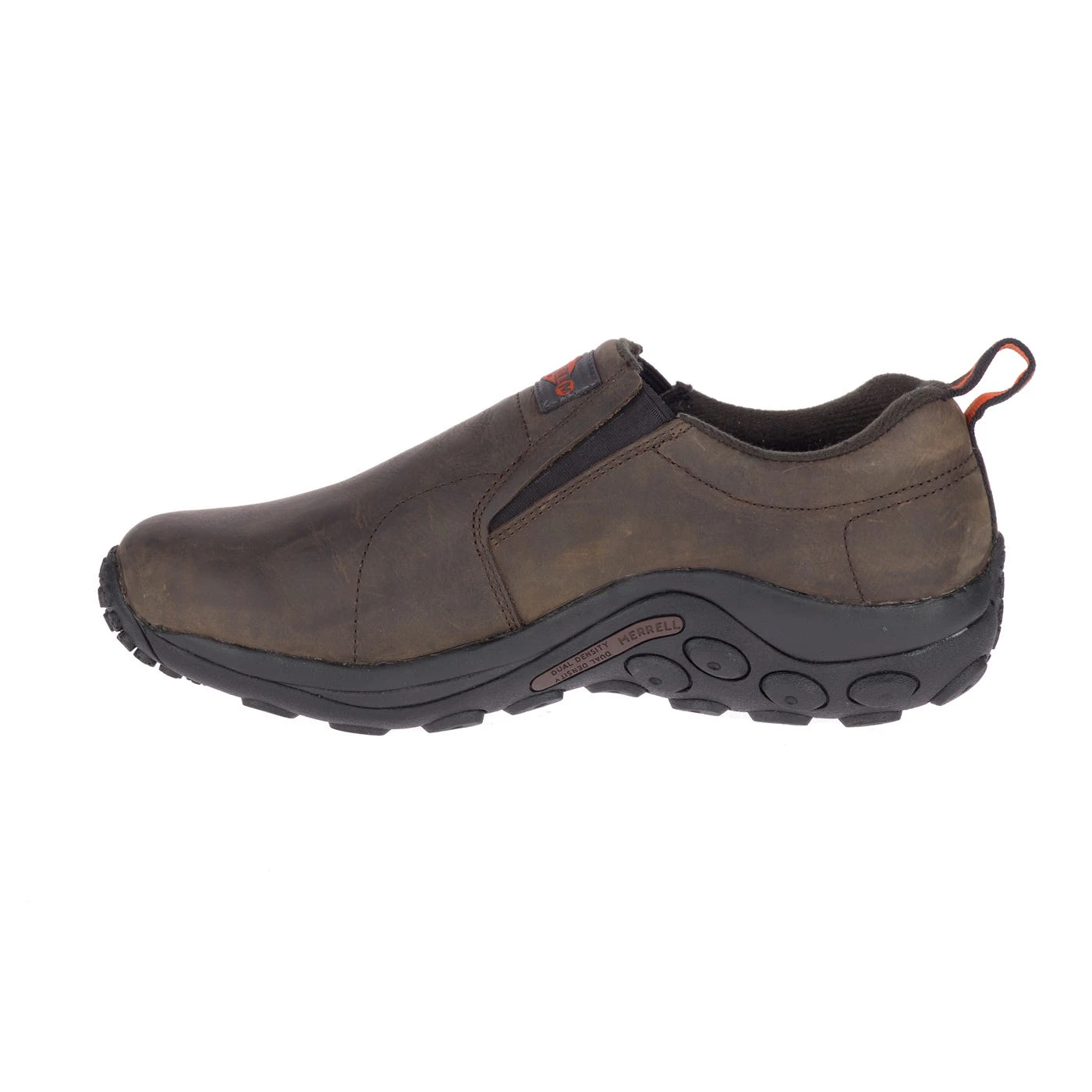 Merrell Shoes: Men's J099323 Brown Jungle Moc Slip Resistant Slip On Work Shoe - Image 3