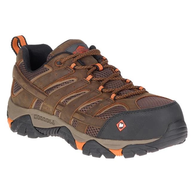 Merrell Footwear: Men's J11119 Moab Vertex Vent Composite Toe Work Shoes - Image 6