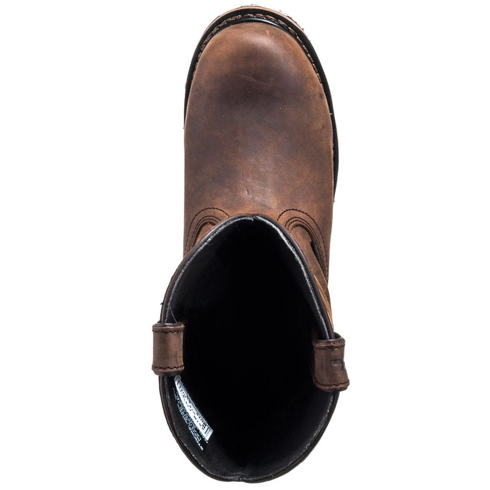 Justin Boots: Men's WK4630 Brown 10" Composite Toe Boots - Image 2