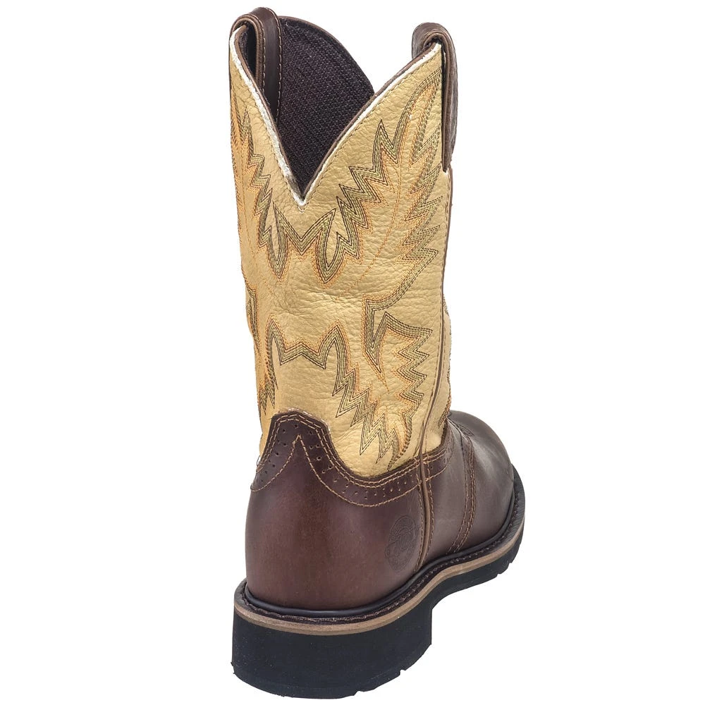 Justin Boots: Men's SE4660 Brown Stampede Cowboy Boots - Image 7