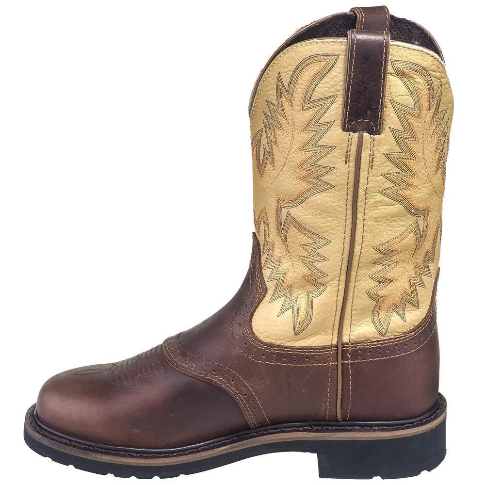Justin Boots: Men's SE4660 Brown Stampede Cowboy Boots - Image 5