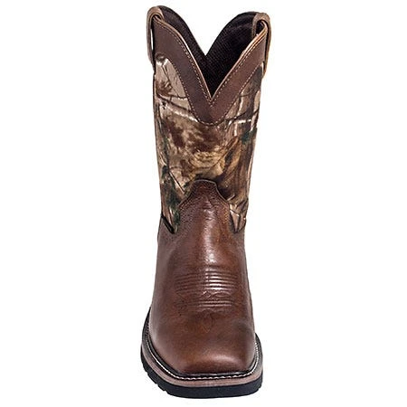 Justin Boots: Men's SE4676 RealTree Square Toe Cowboy Boots - Image 6