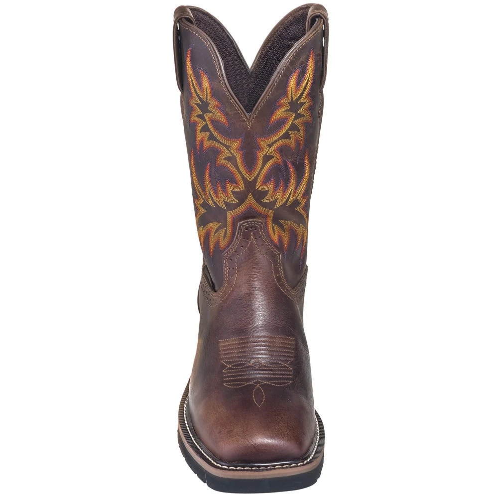 Justin Boots: Men's SE4689 Brown Waterproof Stampede Boots - Image 6
