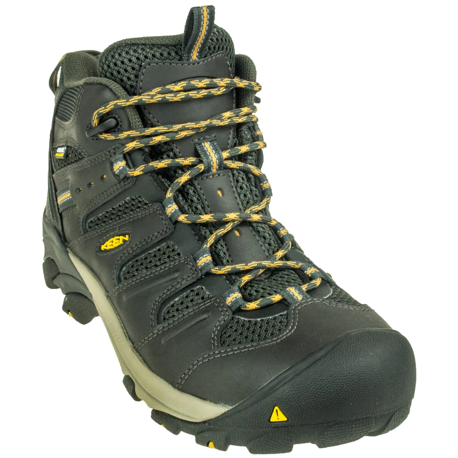KEEN Utility Boots: Men's Lansing 1018079 Waterproof Mid Steel Toe Work Boots - Image 7