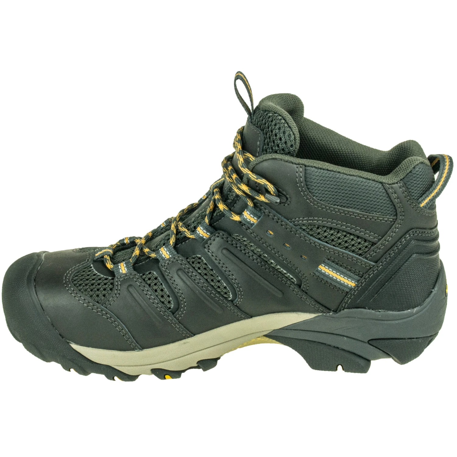 KEEN Utility Boots: Men's Lansing 1018079 Waterproof Mid Steel Toe Work Boots - Image 4