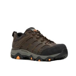 Merrell Shoes: Men's J005465 Earth Carbon Fiber Toe Moab Vertex 2 Work Shoe