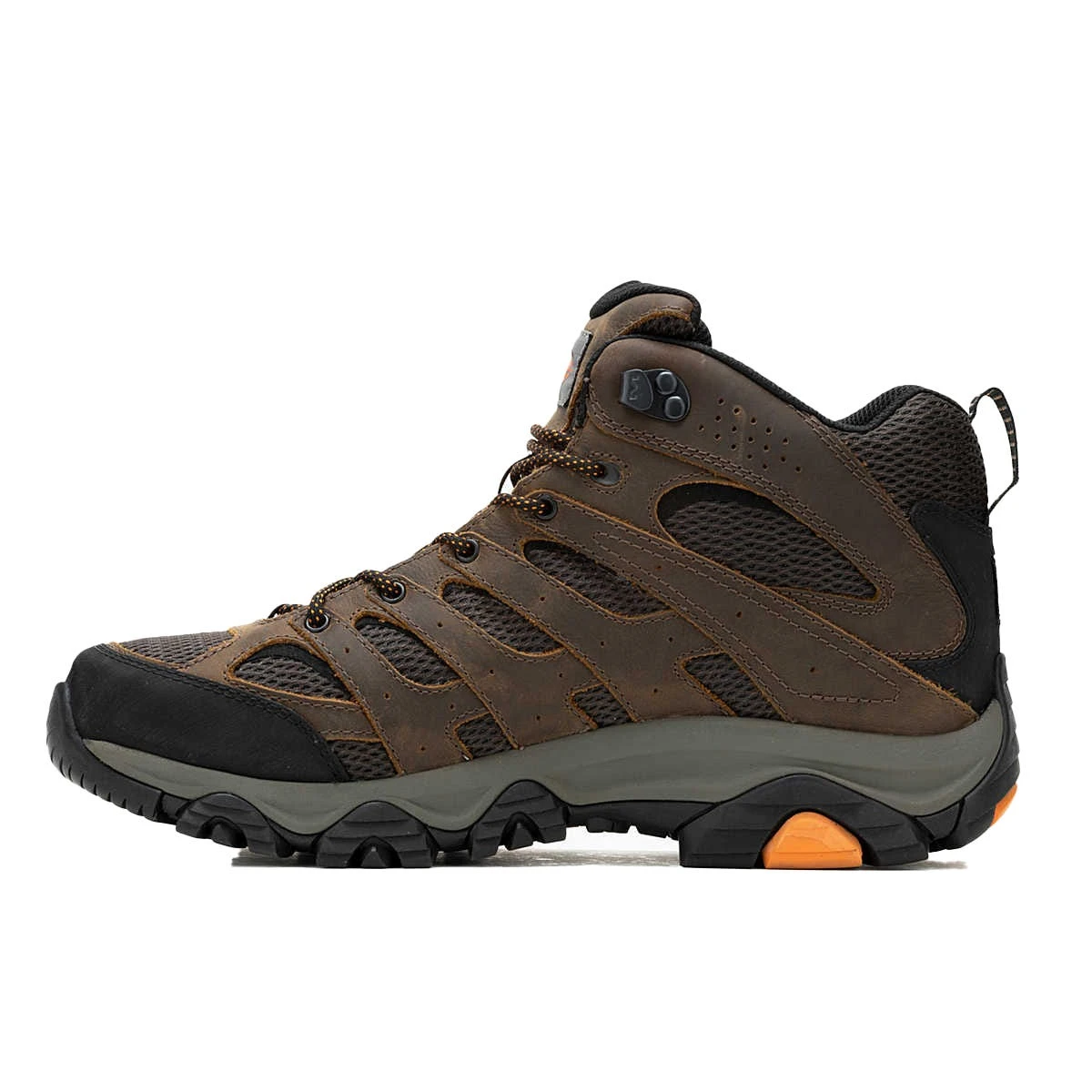 Merrell Boots: Men's J005473 Earth Soft Toe Moab Vertex 2 Mid Waterproof Slip Resistant Work Boot - Image 3