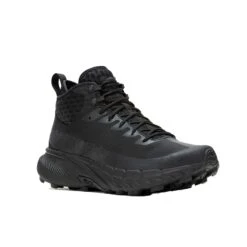 Merrell Shoes: Men's J005771 Black Soft Toe Agility Peak 5 Tactical Mid Waterproof Work Shoe