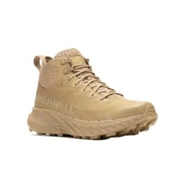 Merrell Shoes: Men's J005773 Coyote Soft Toe Agility Peak 5 Tactical Mid Waterproof Work Shoe