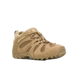 Merrell Shoes: Men's J099407 Coyote Soft Toe Chameleon 8 Stretch Tactical Work Shoe