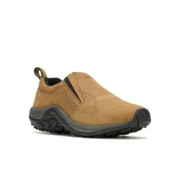 Merrell Shoes: Men's J60831 Brown Nubuck Jungle Moc Nubuck