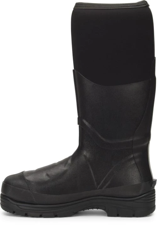 Matterhorn Boots: Men's CV12000 Black Steel Toe 10" Internal Metguard Waterproof Lace To Toe Work Boot - Image 2