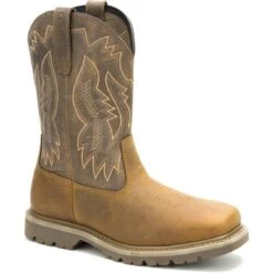 CAT Boots: Men's P51094 Pyramid Soft Toe Colorado Frontier Pull On EH Slip Resistant Work Boot