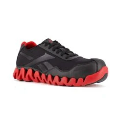 Reebok Shoes: Men's RB3016 Black Red Composite Toe SD10 Athletic Work Shoe