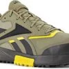 Reebok Shoes: Men's RB3240 Green Yellow Black Composite Toe EH Trail Athletic Work Shoe
