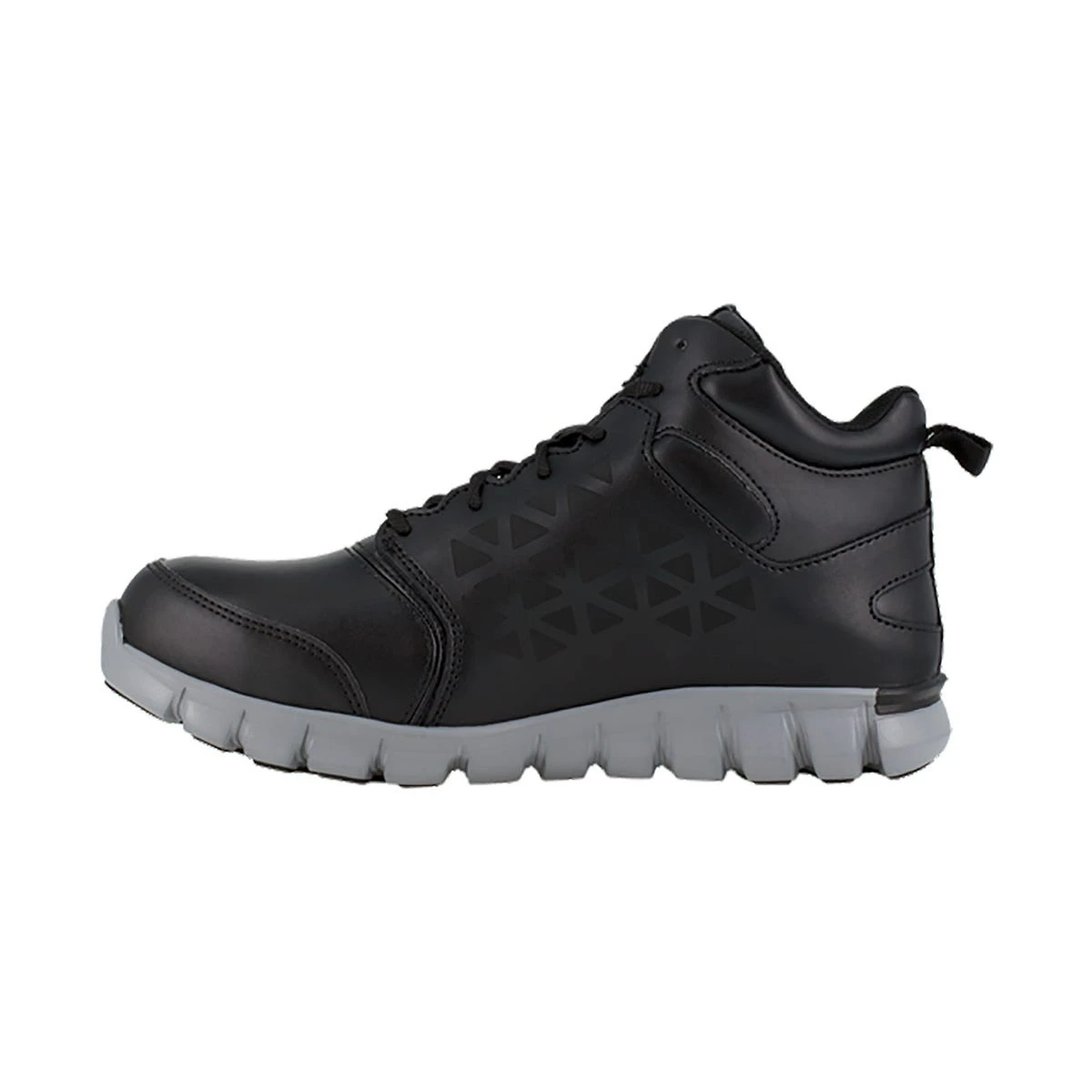 Reebok Shoes: Internal Met Guard RB4143 Men's Black Athletic Sublite Cushion Work Shoes - Image 3