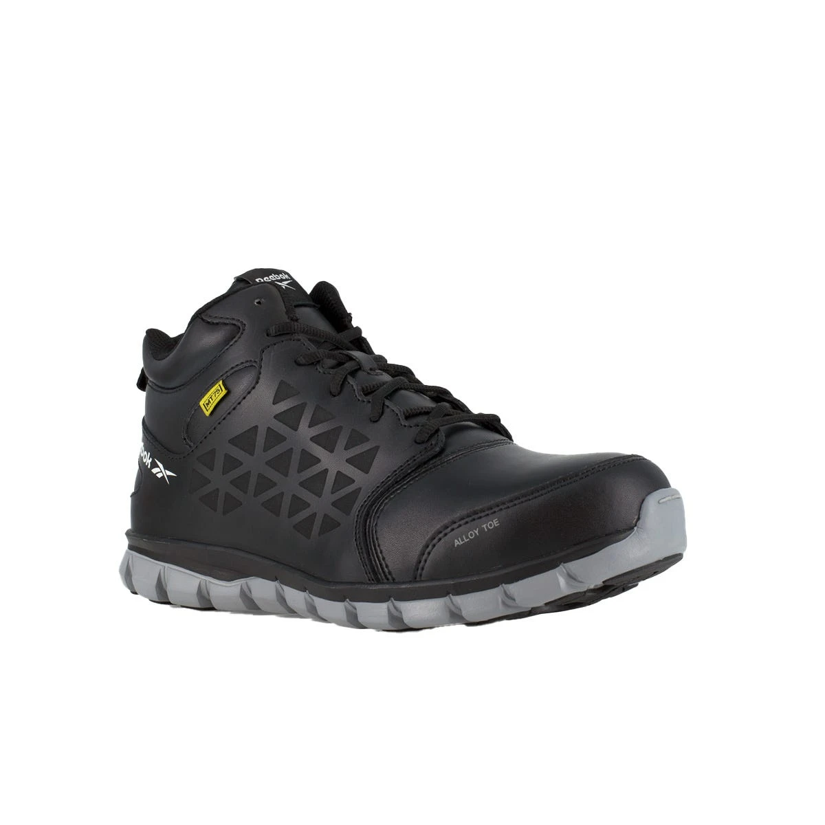 Reebok Shoes: Internal Met Guard RB4143 Men's Black Athletic Sublite Cushion Work Shoes