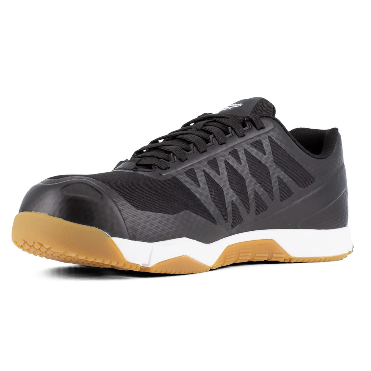 Reebok Shoes: Men's RB4450 Black Gum Composite Toe EH Athletic Work Shoe - Image 2