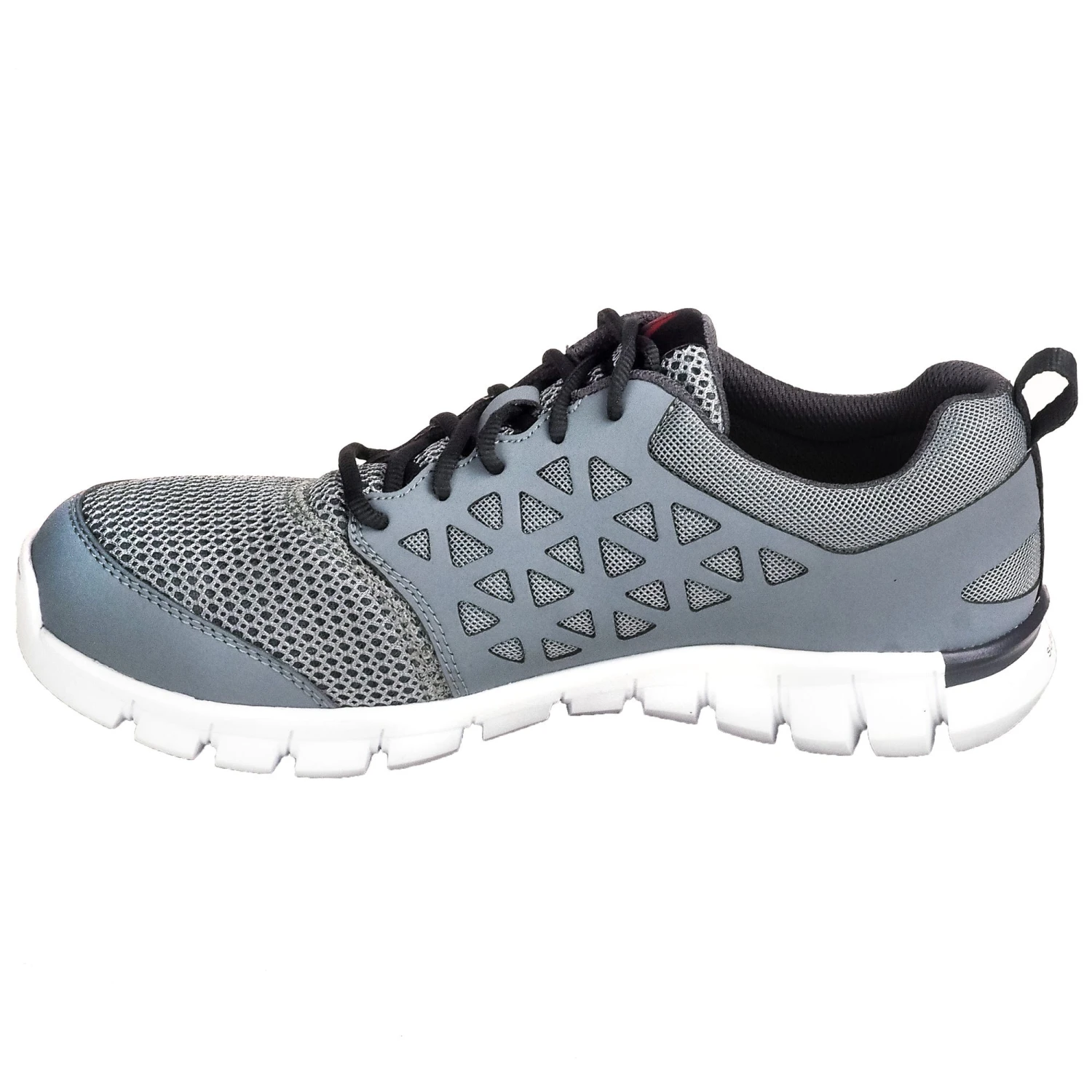Reebok Shoes: Men's EH RB4042 Grey Sublite Cushion Alloy Toe Athletic Shoes - Image 3