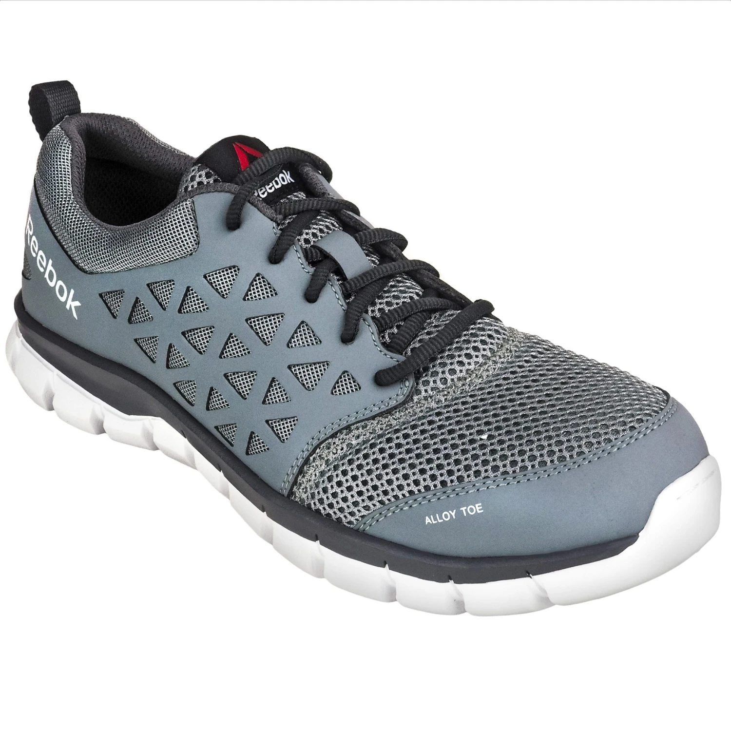 Reebok Shoes: Men's EH RB4042 Grey Sublite Cushion Alloy Toe Athletic Shoes - Image 5