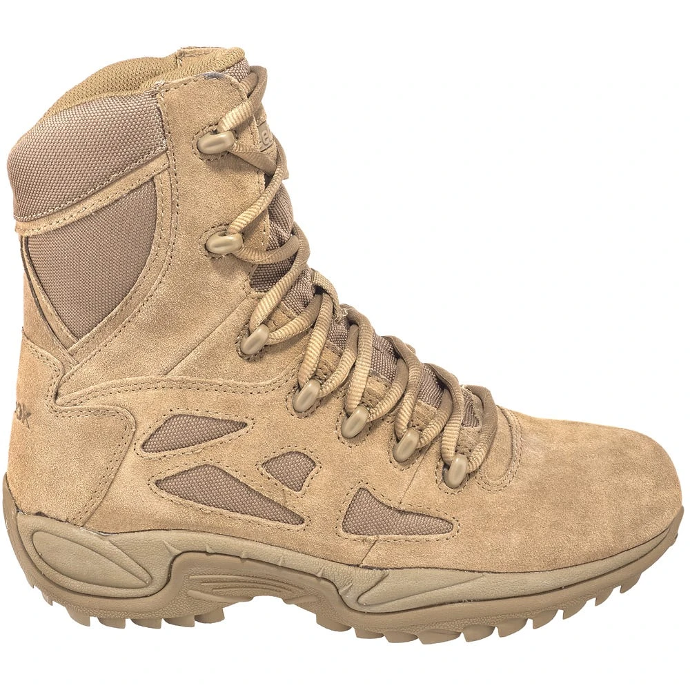 Reebok Boots: Men's RB8977 Coyote Tan 8-Inch Rapid Response Tactical Boots - Image 4