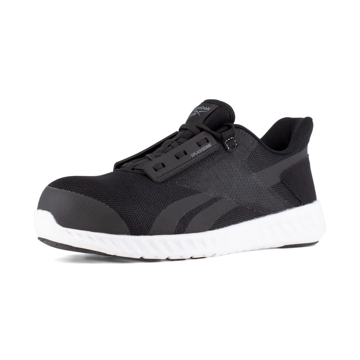 Reebok Shoes: Men's RB4023 Black White Composite Toe Athletic Work Shoe - Image 2