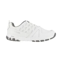 Reebok Shoes: Men's RB4442 White Sublite Work Static Dissipative Slip Resistant Athletic Shoe