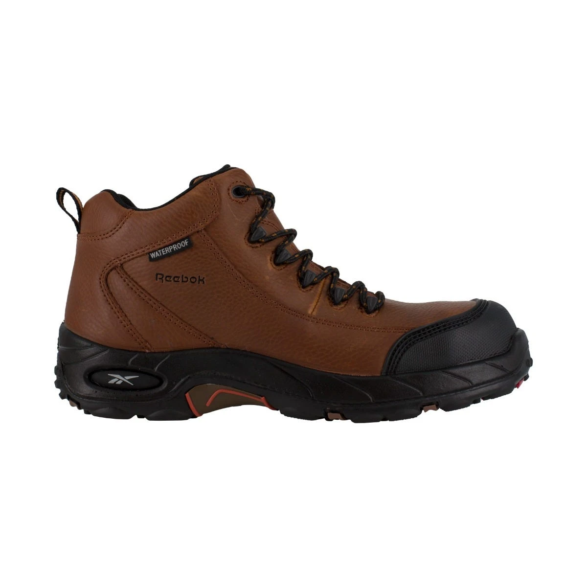 Reebok Boots: Men's Brown RB4444 Tiahawk EH Waterproof Hiking Boots - Image 5