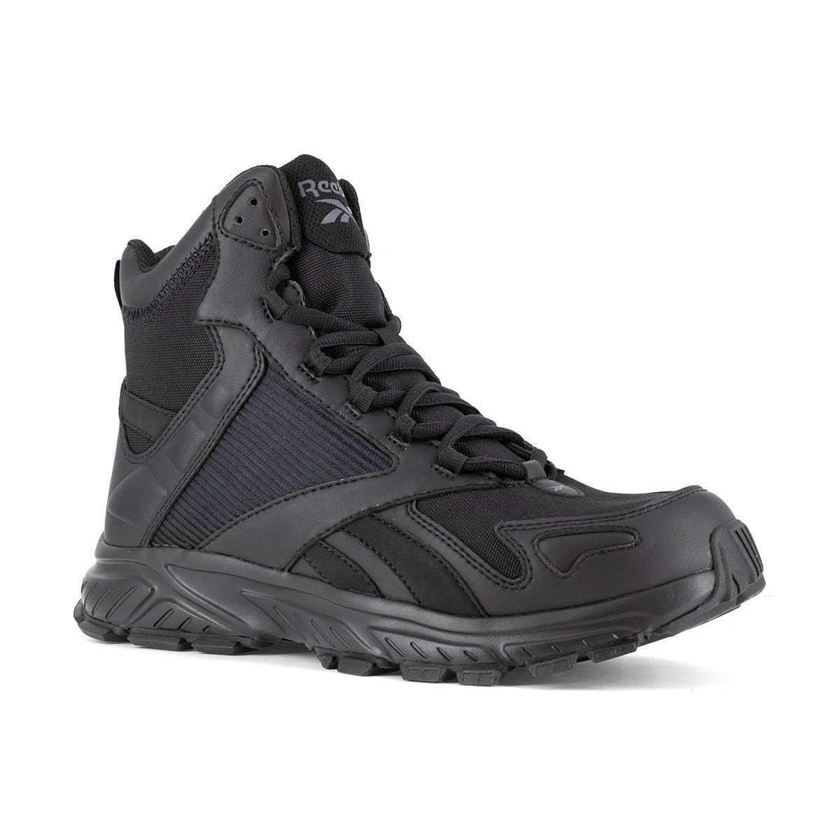 Reebok Boots: Men's RB6650 Black Soft Toe 6" Trail Running Tactical EH Work Boot