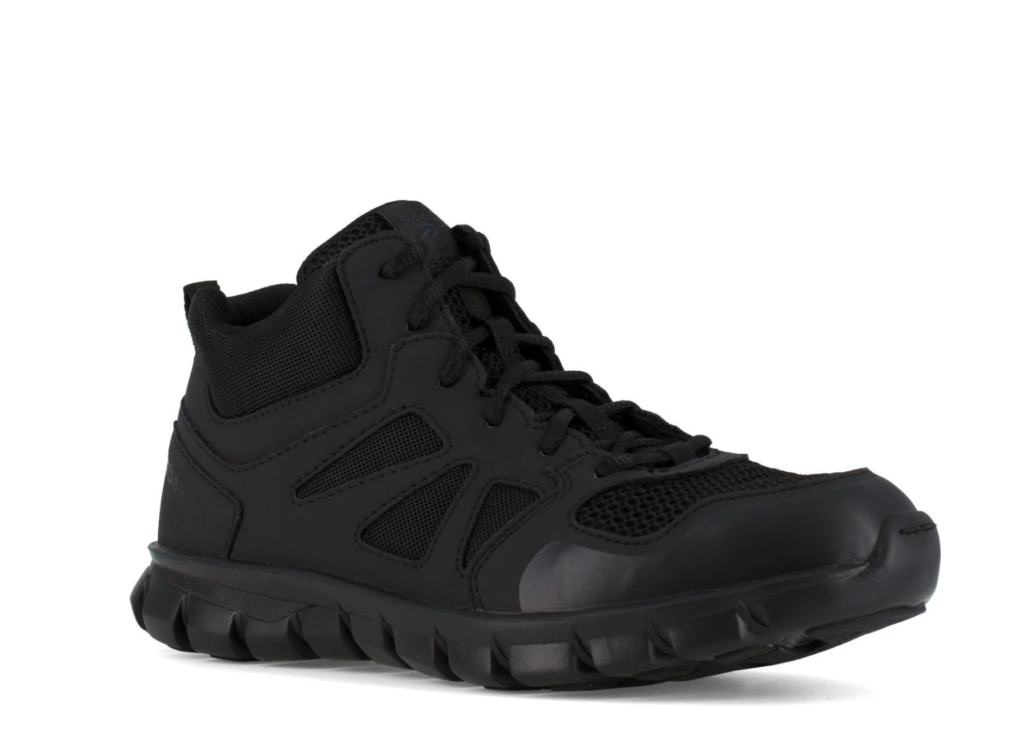 Reebok Boots: Men's Sublite Non-Metallic Black RB8405 Slip-Resistant Duty Boots - Image 8