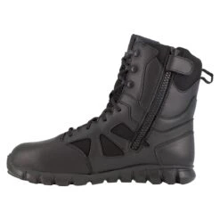 Reebok Boots: Men's RB8807 Black Duty Sublite EH Composite Toe Military Boot