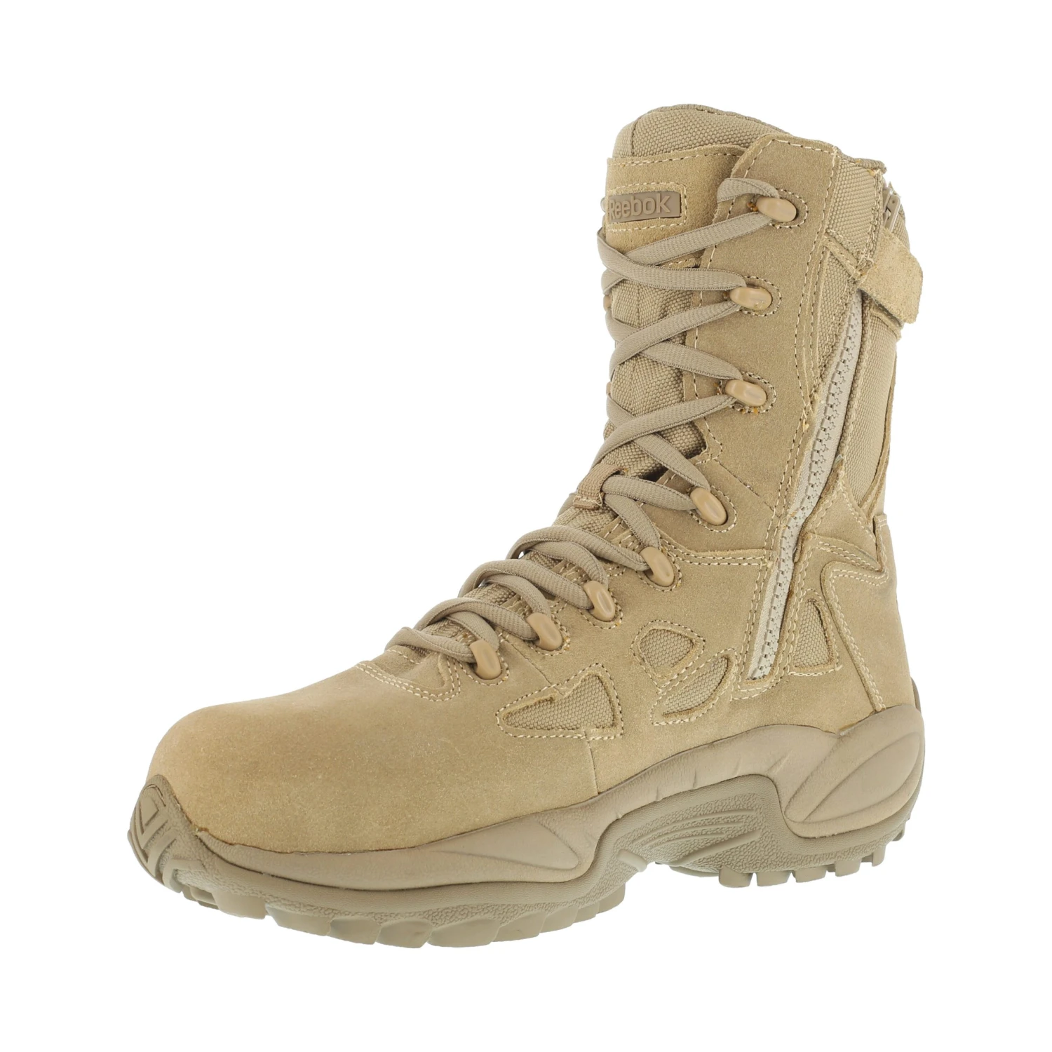 Reebok Boots: Men's Tan RB8895 Rapid Response Non Metallic Military Boots - Image 4